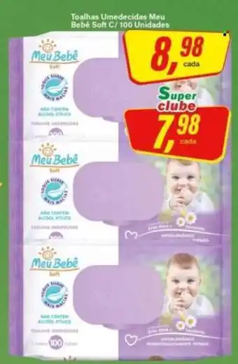 Rede Supermarket toalhas umedecidas meu bebê soft oferta