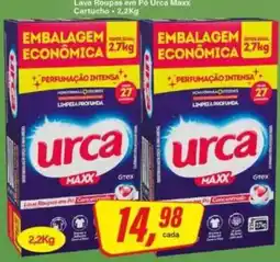 Rede Supermarket Lava Roupas em Pó Urca Maxx oferta
