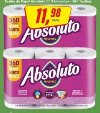 Rede Supermarket Toalha de papel absoluto oferta