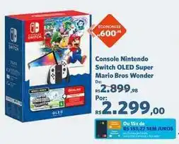 Sam's Club Nintendo - console oled super mario bros wonder oferta