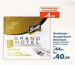 Sam's Club Scott - guardanapo de papel oferta