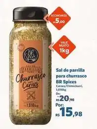 Sam's Club Vale - sal de parrilla para churrasco oferta