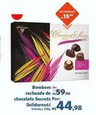 Sam's Club Chocolate - bombom recheado de chocolate secrets por: solidarnofé oferta