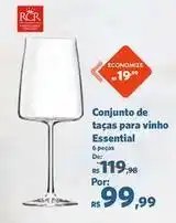 Sam's Club De - conjunto de taças para vinho essential oferta