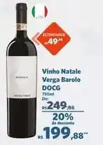 Sam's Club Rs - vinho natale verga barolo docg oferta
