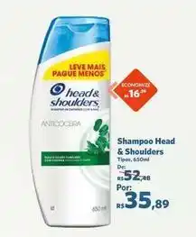 Sam's Club Head&shoulders - shampoo oferta