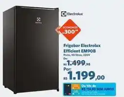 Sam's Club Electrolux - frigobar efficient em90b oferta