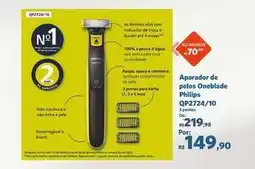 Sam's Club Philips - aparador de pelos oneblade qp2724/10 oferta