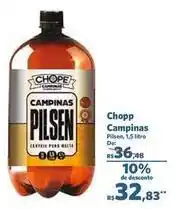 Sam's Club Campina - chopp oferta