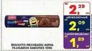 Roldão Adria - biscoito recheado plugados oferta