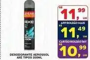 Roldão Axe - desodorante aerossol oferta