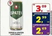 Roldão Spaten - cerveja lata oferta