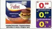 Roldão Friboi - hamburguer tradicional bovino e aves oferta