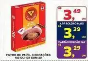 Roldão Filtro de papel oferta