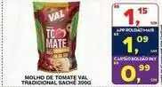 Roldão Val - molho de tomate tradicional sache oferta