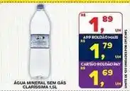 Roldão Claríssima - água mineral sem gas oferta