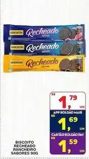 Roldão Rancheiro - biscoito recheado oferta
