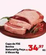 Max Atacadista De - capa de filé bovina naturafrig peça à vácuo oferta