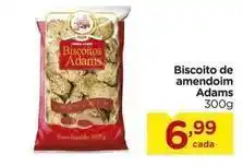 Carrefour Adams - biscoito de amendoim oferta