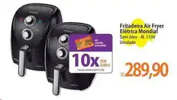 Atacadão Mondial - fritadeira air fryer eléctrica oferta