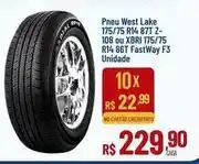 Max Atacadista Xbri - pneu lake 175/75 r14 87t z- 108 ou 175/75 r14 86t fastway f3 oferta