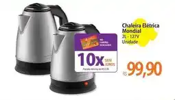Atacadão Mondial - chaleira eléctrica oferta