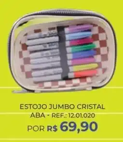 Livraria Leitura Estojo jumbo cristal oferta