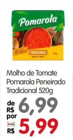 Zona Sul Molho de Tomate Pomarola Peneirado Tradicional oferta