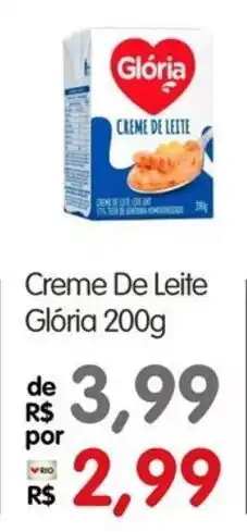 Zona Sul Creme De Leite Glória oferta
