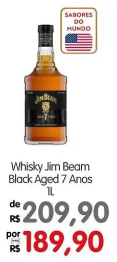 Zona Sul Whisky Jim Beam Black Aged 7 Anos oferta
