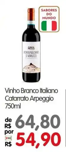Zona Sul Vinho branco italiano catarrato arpeggio oferta