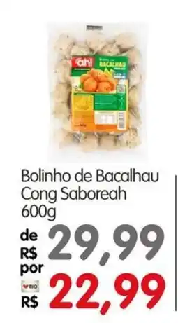 Zona Sul Bolinho de Bacalhau Cong Saboreah oferta