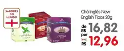 Zona Sul Chá Inglês New English Tipos oferta