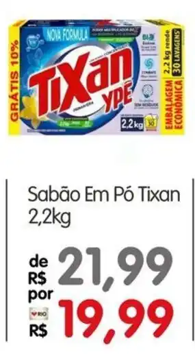 Zona Sul Sabão em pó tixan oferta