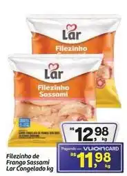 Fort Atacadista Lar - filezinho de frango sassami oferta