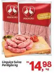 Fort Atacadista Perdigão - linguiça suína oferta