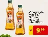 Tonin Superatacado Natural - vinagre de maçã s/ gluten life oferta