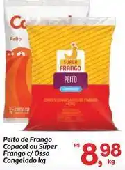 Fort Atacadista Super - peito de frango copacol ou frango c/ osso congelado oferta