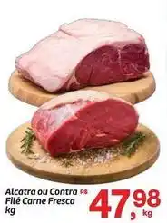 Fort Atacadista Alcatra ou contras filé carne fresca oferta