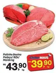 Fort Atacadista Bovino - patinho bovino pedaco/bife/moido oferta