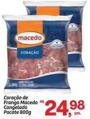 Fort Atacadista Macedo - coração de frango congelado oferta