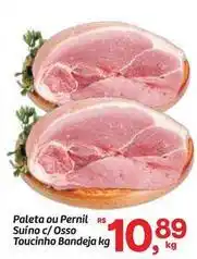 Fort Atacadista Paleta ou pernil suíno c/osso oferta