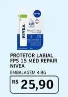 Assaí Atacadista Nivea - protetor labial fps 15 med repair oferta