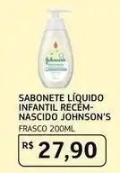 Assaí Atacadista Johnson's - sabonete líquido infantil recém- nascido oferta