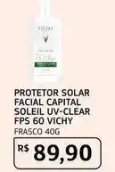 Assaí Atacadista Vichy - protetor solar facial capital soleil uv-clear fps 60 oferta