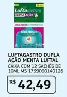 Assaí Atacadista Luftagastro - dupla acão menta luftal oferta