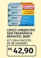 Assaí Atacadista Bepantol - lenço umedecido sem fragrancia baby oferta