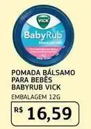 Assaí Atacadista Vick - pomada balsamo para bebés oferta