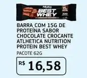 Assaí Atacadista Barra - com 15g de proteína sabor chocolate crocante atlhetica nutrition protein best whey oferta