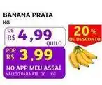 Assaí Atacadista Prata - banana oferta